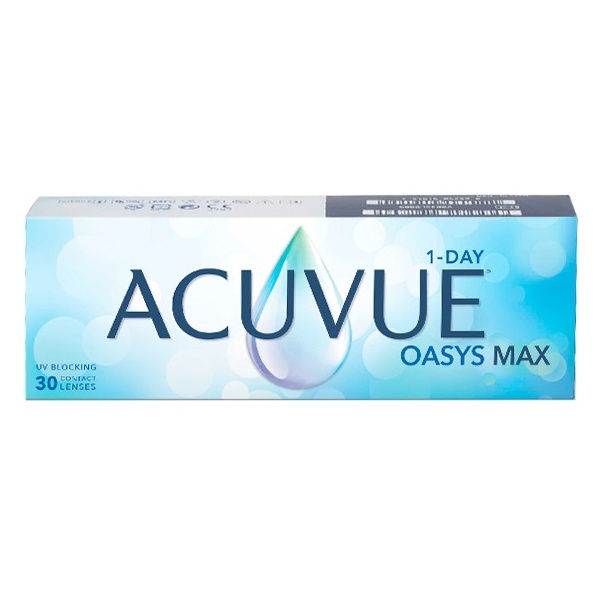 Acuvue Oasys Max 1 Day - Lentilles de contact